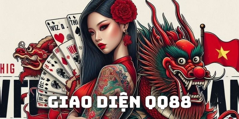 Giao diện bắt mắt của game đổi thưởng QQ88